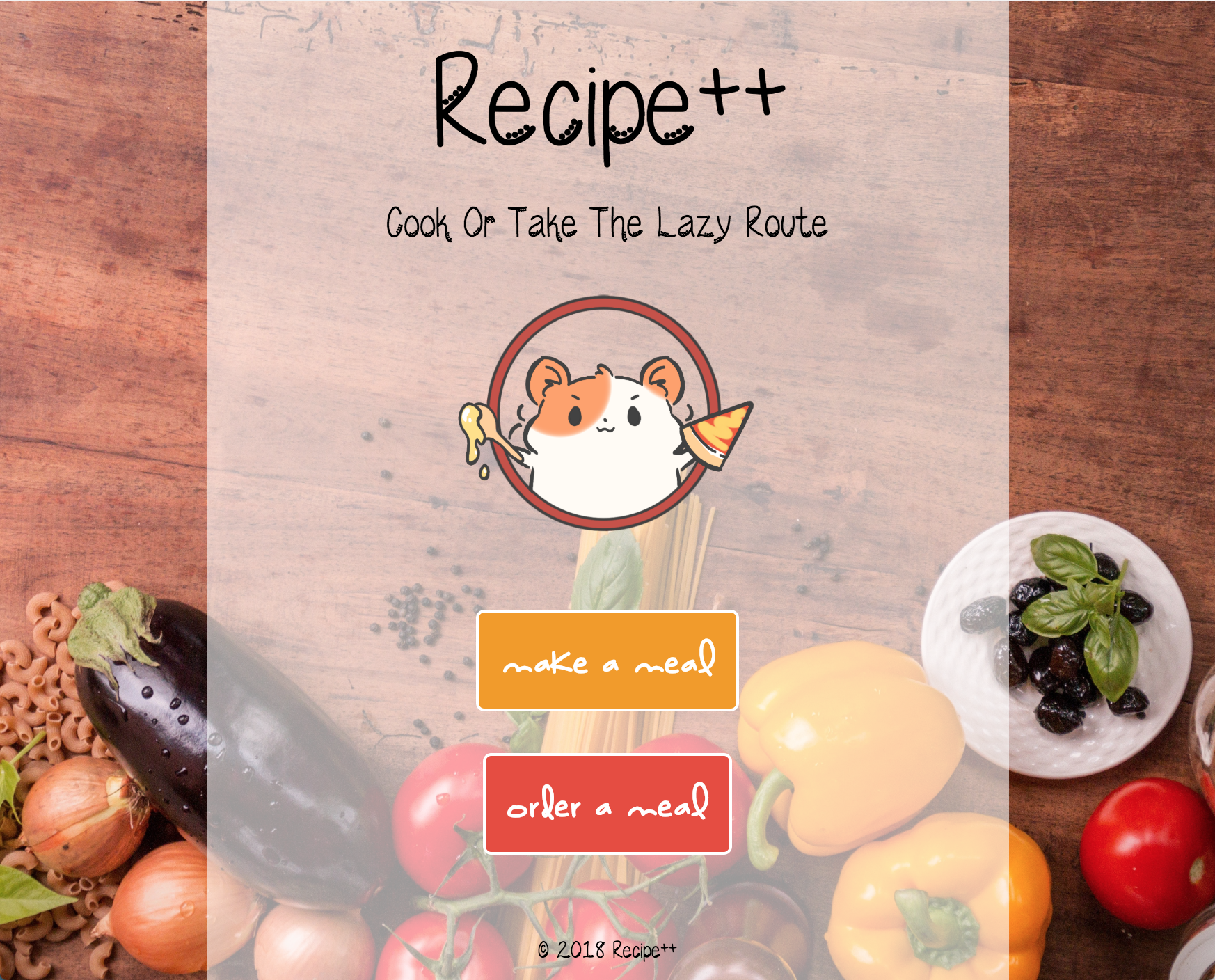 Recipe++ Home Page